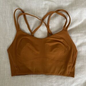 Lululemon ribbed light sports bra